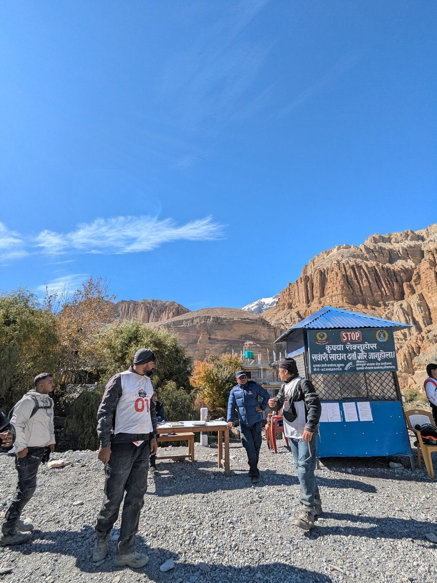 Formalities for Upper Mustang entry